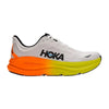 WHITE / NEON TANGERINE